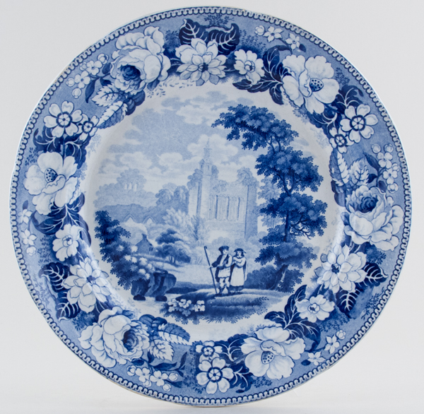Plate Byland Abbey c1835